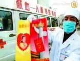 中国献血者批血站和医院像强盗