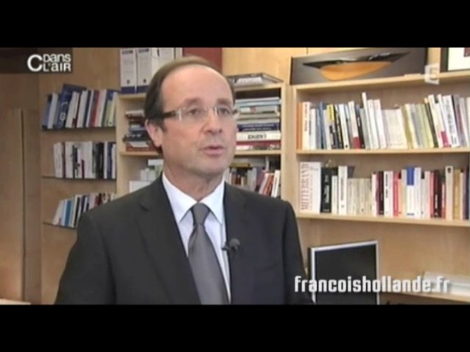 François Hollande - C dans l'air - 02/11/2010