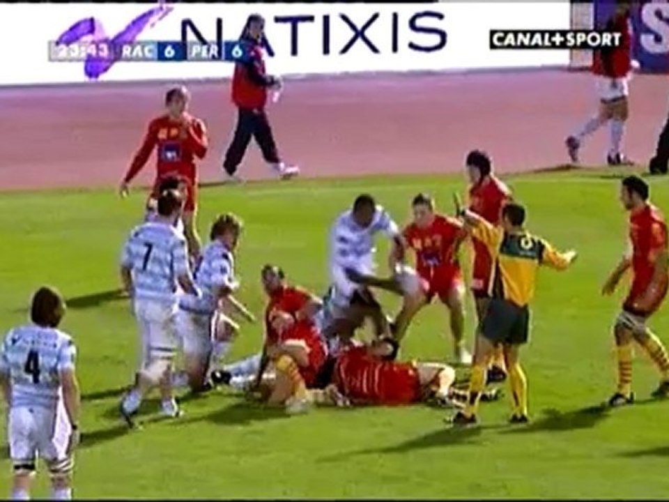 Chabal Rugby Racing Métro 92 Perpignan