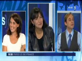 Anne Hidalgo, invitée du "Pari(s) de" sur France 3