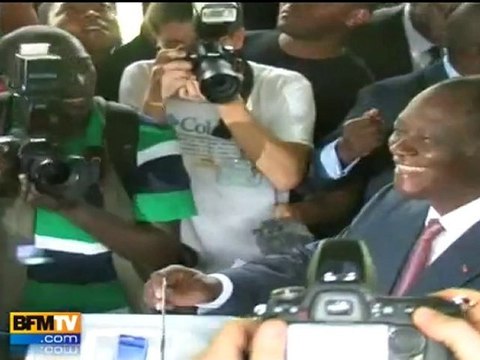 Présidentielle ivoirienne: Gbagbo en tête