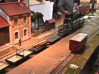 Les passionnés du train à la fête ! (La Chapelle Saint-Luc)