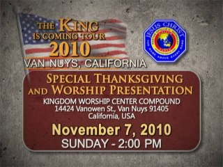 The King is Coming Tour in Los Angeles on Nov 7, 2010