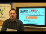 Chinese Small Cap Stock TV - November 3, 2010