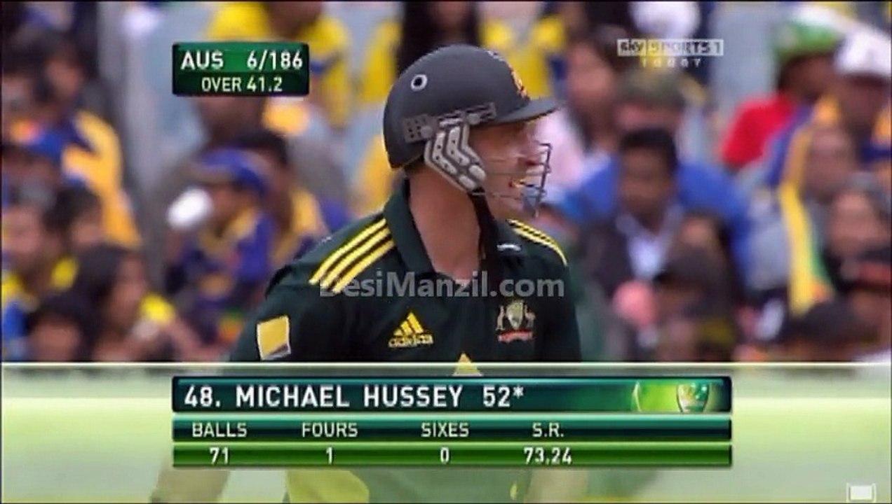 1st ODI Australia Vs Srilanka Part 3