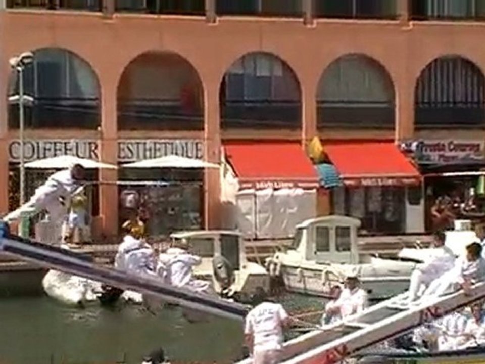 Joutes Languedocienne Alex CLODUNG A.J.Béziers à Sète 2010