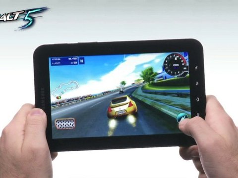 Samsung Galaxy Tab - Les premiers jeux HD Gameloft