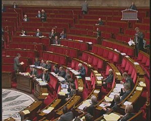 Jean Dionis à l'Assemblée contre les mesures immigration