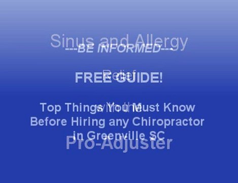 Chiropractors in greenville sc