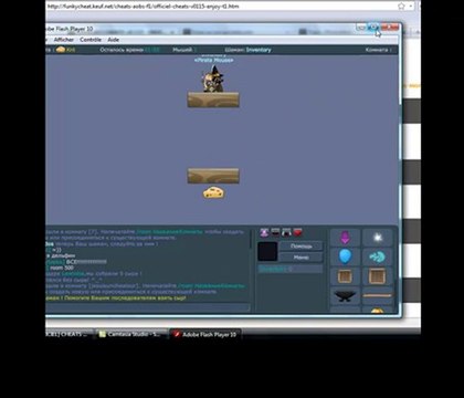 Transformice - Un cheateur qui cheat