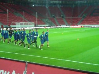 Προπόνηση Αρη στην "Μπάι Αρίνα"