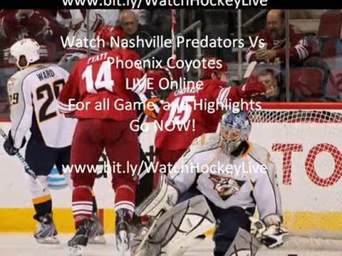 Nashville Predators vs Phoenix Coyotes LIVE 03-Oct