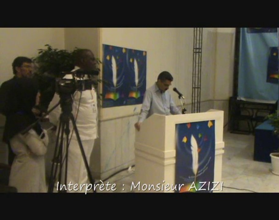 BONGOS ROGER INTERPELLE LE MINISTRE DE LA CULTURE EN IRAN