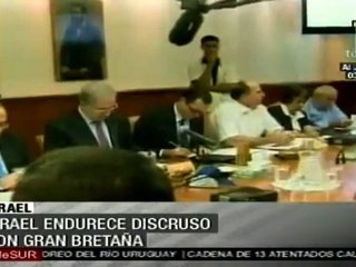 Israel aplaza la reanudación del diálogo estratégico con Gran Bretaña