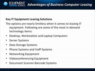 IT Equipment Leasing