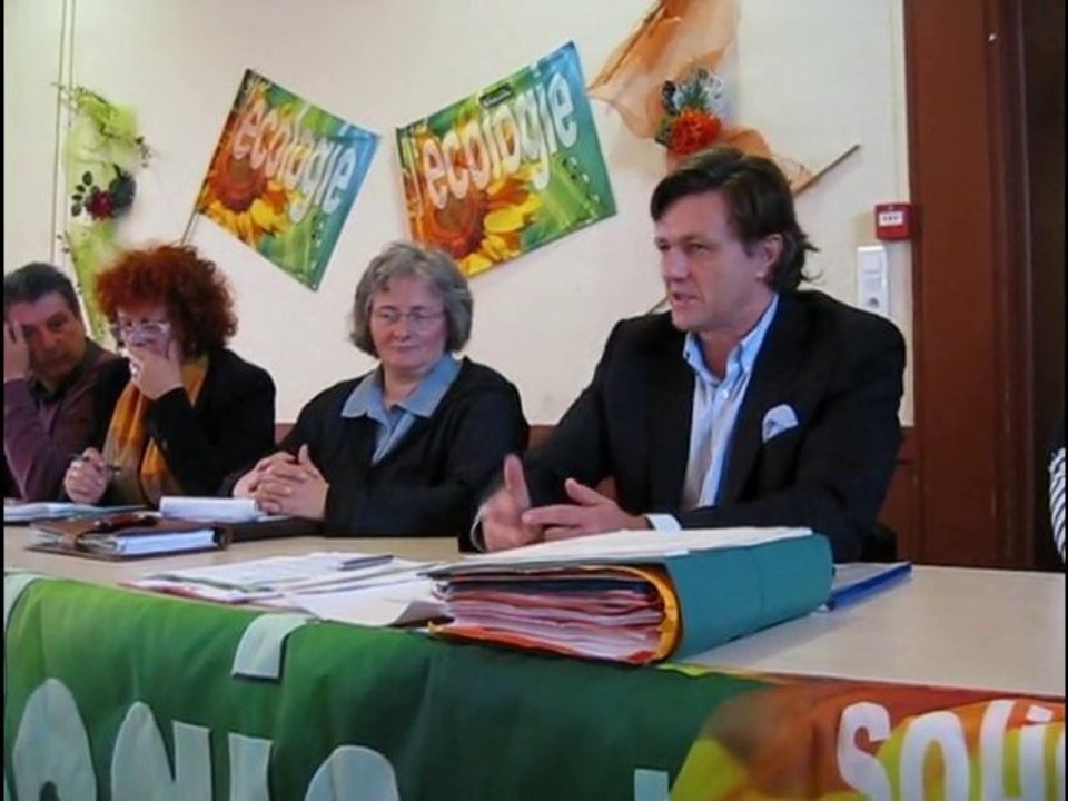 FERTILADOUR : EUROPE ECOLOGIE AQUITAINE CONFERENCE DE PRESSE