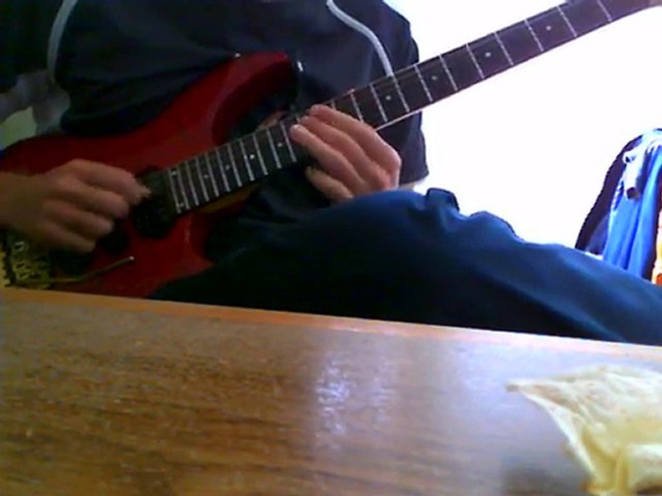 Dream Theater Take the Time first guitar solo cover