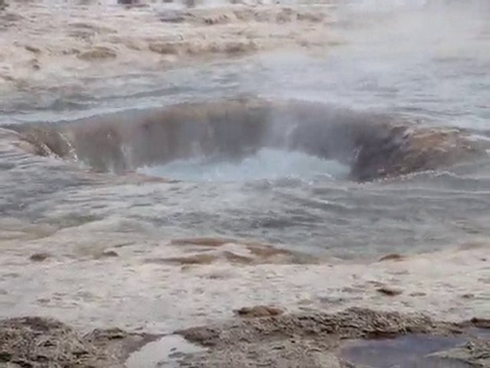 Islande geyser