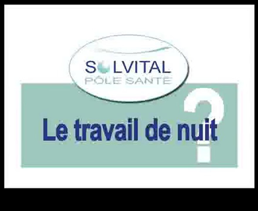 Travail de nuit et luminothérapie