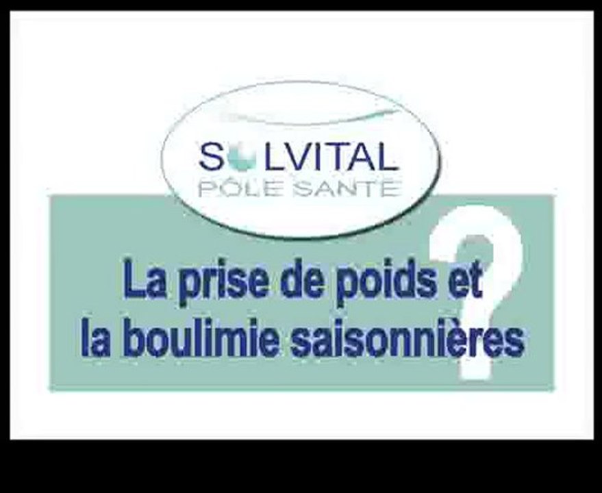 Prise de poids, boulimie saisonnière et luminothérapie