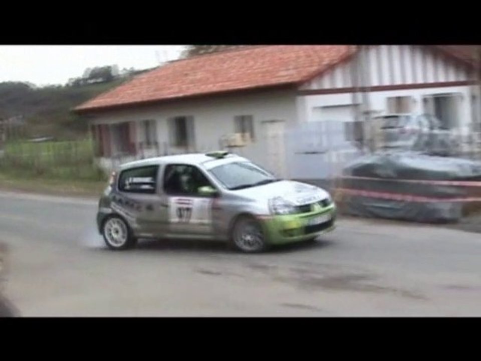 Finale des rallyes 2010 Berard Pascal Clio N3