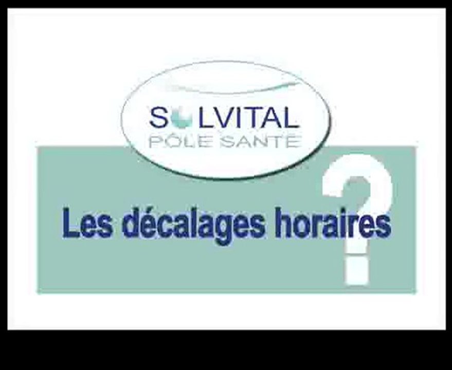 Décalage horaire (jet-lag) et luminothérapie