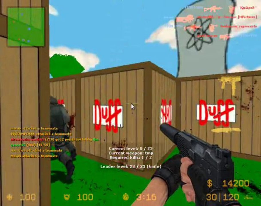 (thegamer) joue sur counter strike source