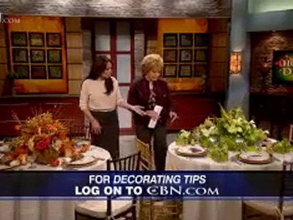 Moll Anderson on Decorating for the Holidays - CBN.com