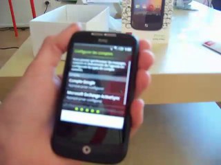 Présentation Smartphone HTC Wildfire - Partie 2