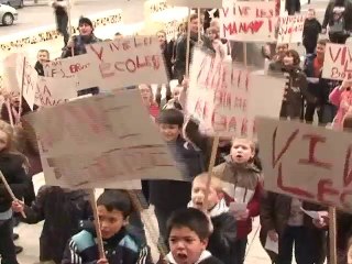 On veut du soleil, manifestation d'enfants - 2010