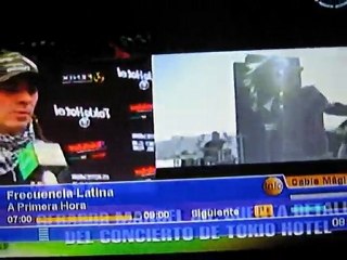 DETALLES DE EL CONCIERTO DE TOKIO HOTEL  EN  PRIMERA HORA