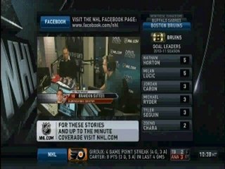 Brandon Sutter on NHL Live (11/4/10)