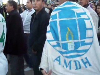 khénifra marche contre populaire  hafsa AMhzoun  3 nov 2010