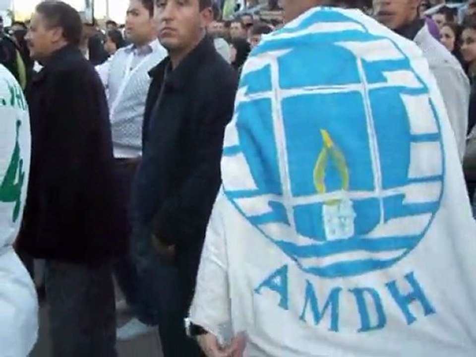 khénifra marche contre populaire  hafsa AMhzoun  3 nov 2010