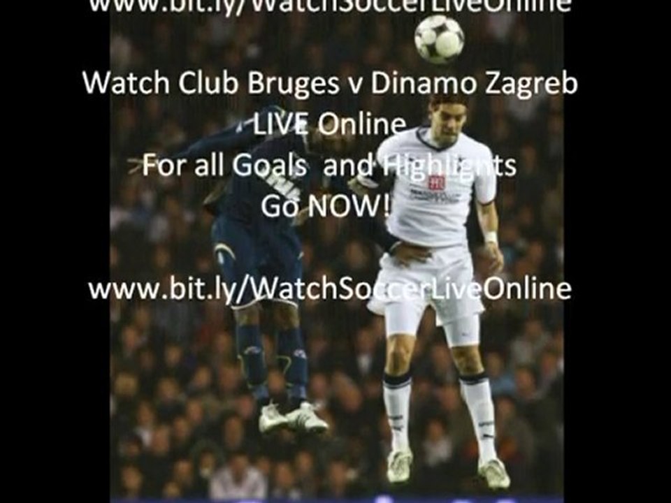 Club Bruges v Dinamo Zagreb LIVE Goals-Highlights 04/11/2010