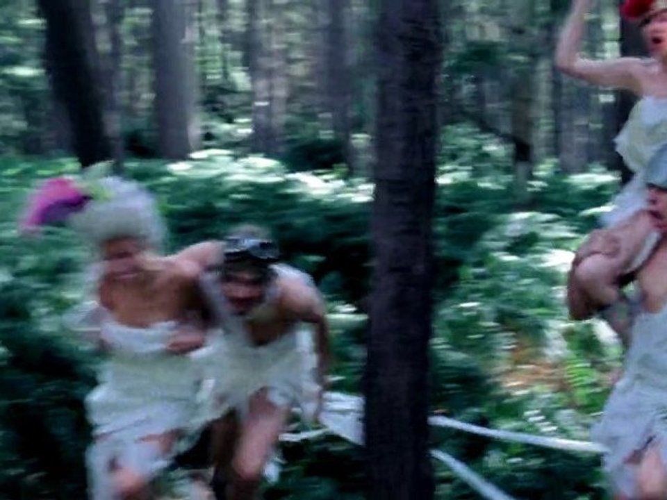 Les Lapins Crétins : Retour vers le Passé - Course de PQ