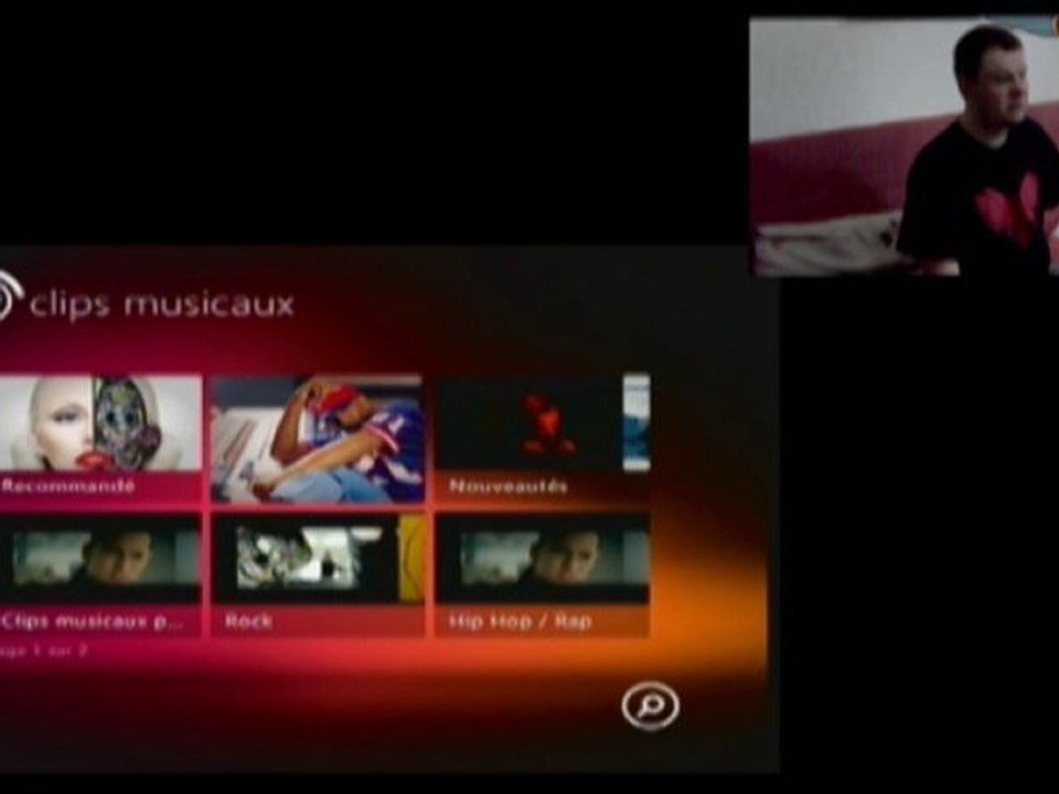 Dashboard Xbox 360 via Kinect, présentation Gamerslive.fr