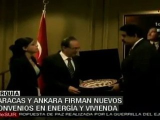 Download Video: Caracas y Ankara firman nuevos convenios de energía y vivienda