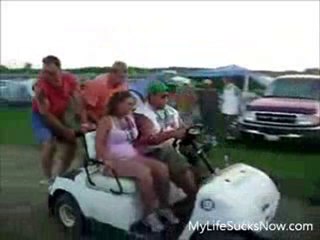 How To Flip a Golf Cart?