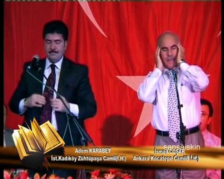ADEM KARABEY VE İSMAİL COŞAR ÇİFT EZAN SİVAS 2010