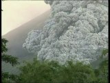 File footage of Mount Merapi eruption on October 28