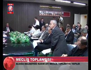 Aliağa Belediyesi Kasım Meclis Toplantısı 2