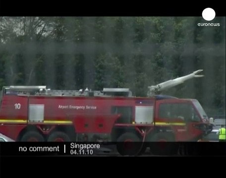 Qantas Airbus makes an emergency landing in... - no comment