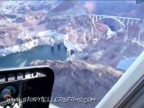 Helicopter Ride Over The Hoover Dam and Bridge , uncut 2010