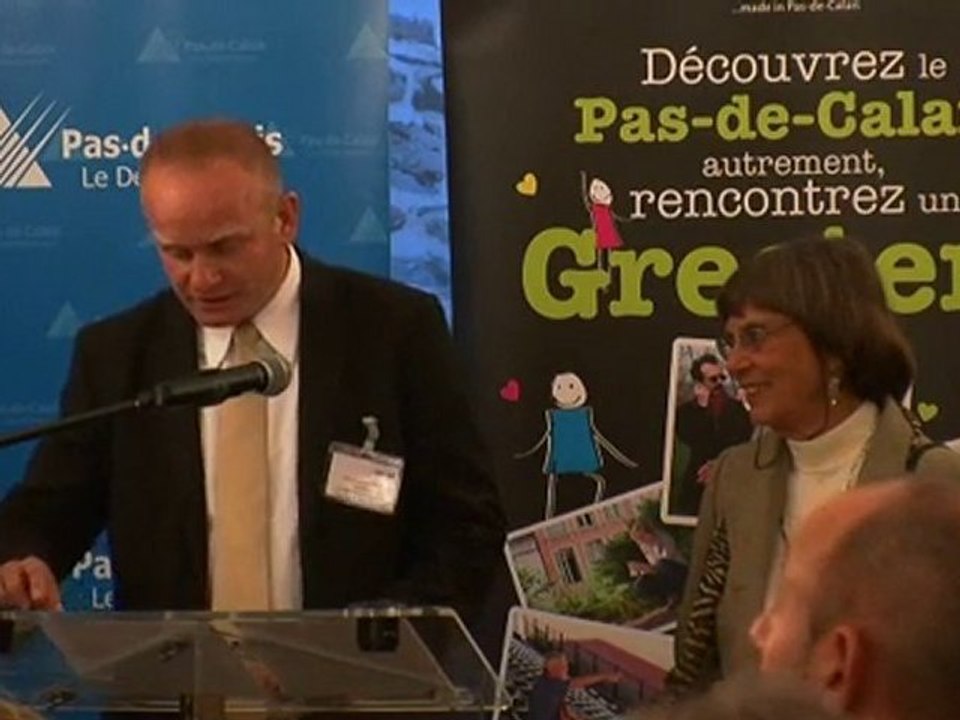 Discours Greeters par Olivier Majewicz, président du CDT 62