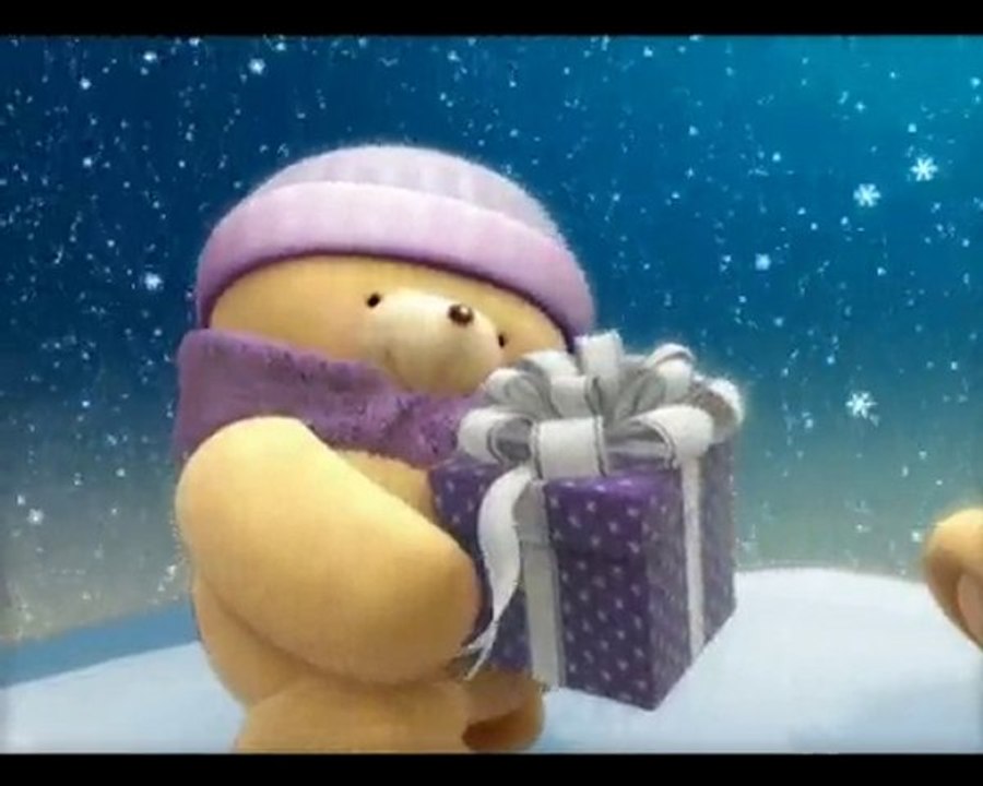 Bear on a sledge!