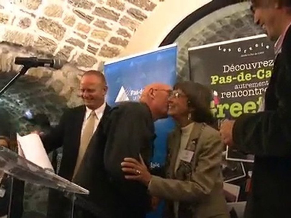 Cérémonie de remise des badges des Greeters du Pas-de-Calais