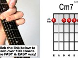 Cm7 - How to Play Guitar Chords Fast & Easy (The Bee ...