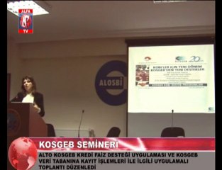 Aliağa'da Kosgeb Bilgilendirme Toplantısı 1