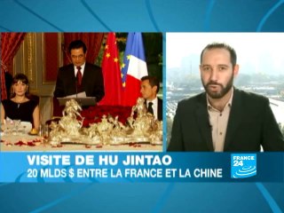 France : 20 milliards d'euros de contrats avec Hu Jintao